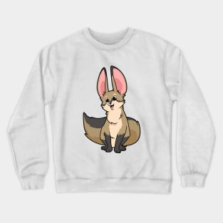 Kawaii Bat-eared fox Crewneck Sweatshirt